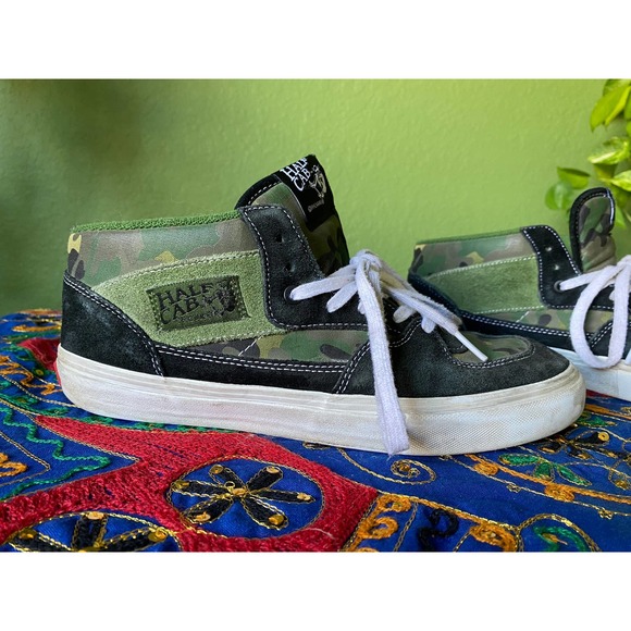 Vans Half Cab LX Gosha Rubchinskiy Sz 10.5 Camo Rare Used - Picture 2 of 11